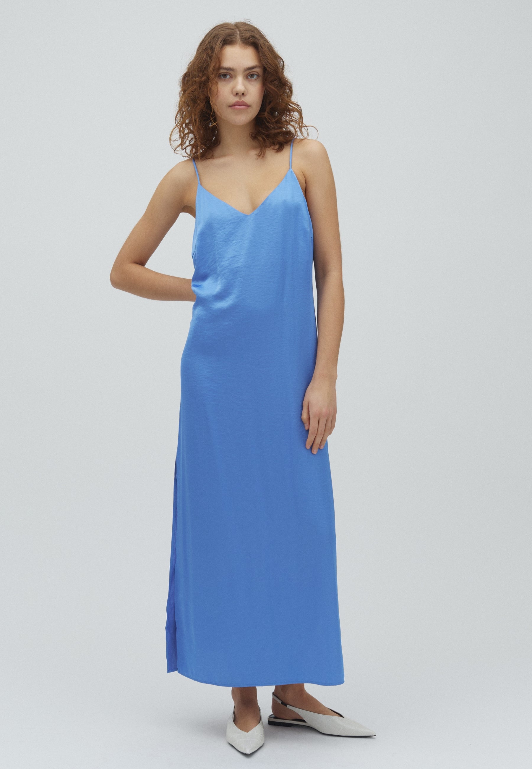 ultramarine blue dress Ultramarine Blue Ribbed Dress Large