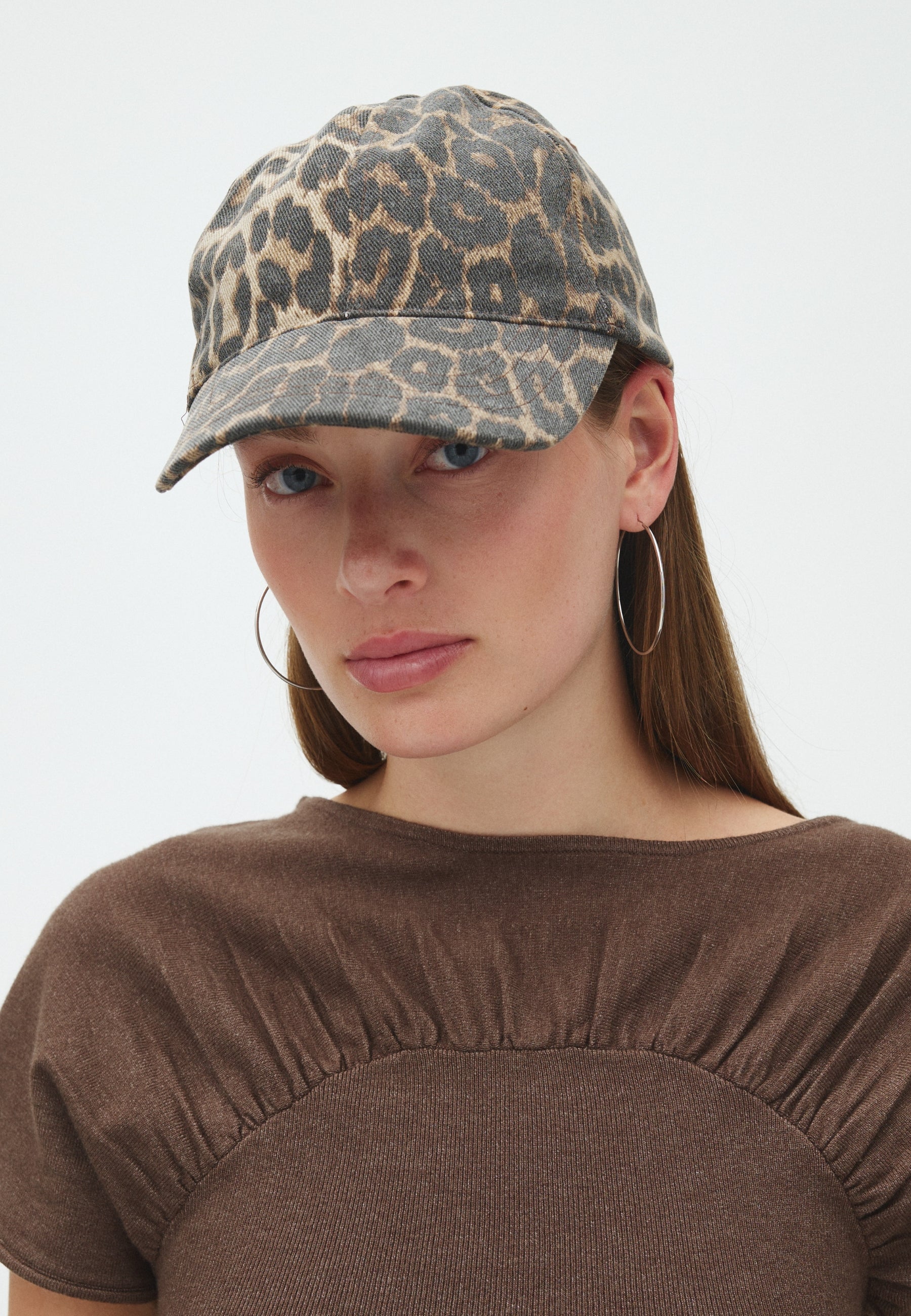完売anytee Leopard Camo Cap Odine-M Cap - Leopard Mist