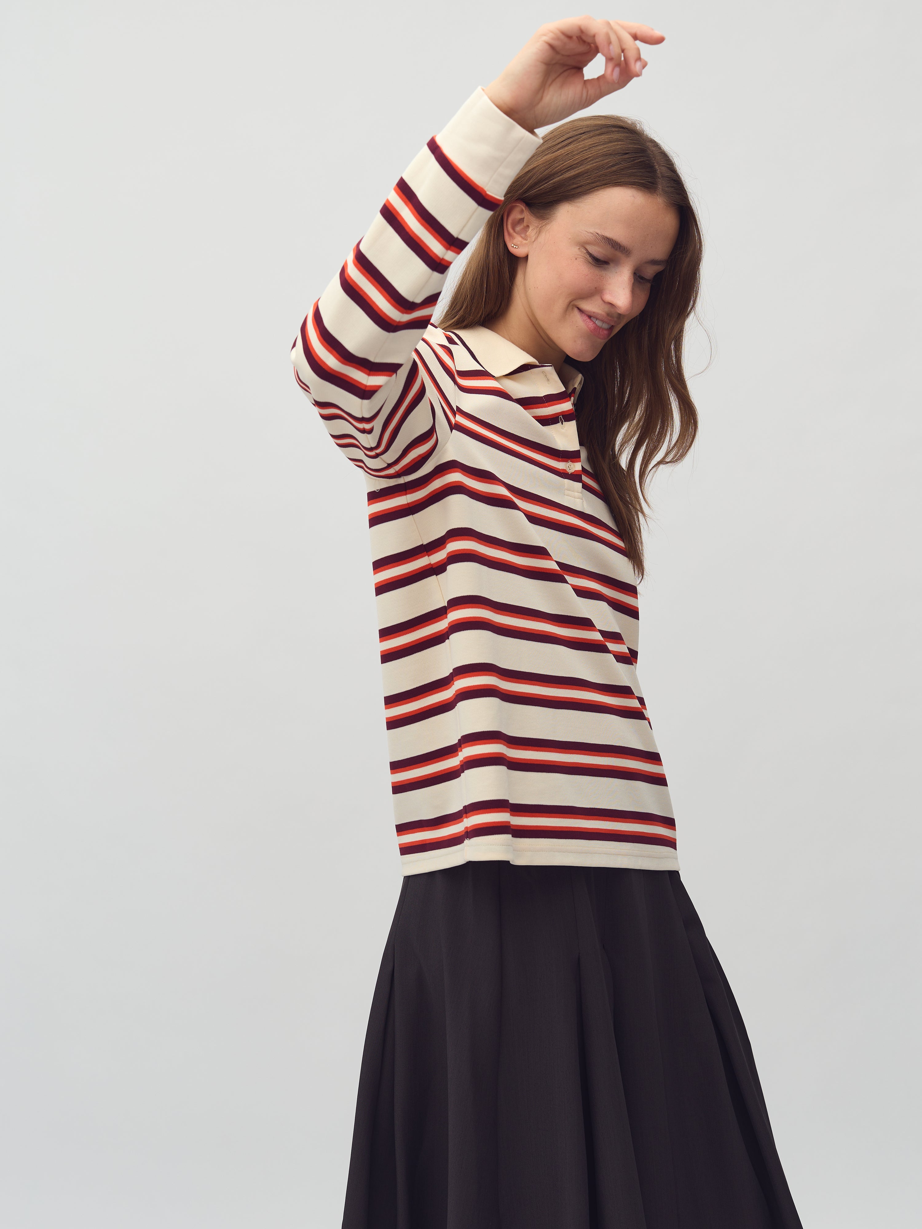 Polla-M_Spring Stripe_Model_