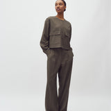 Lican-M_Deep Green Melange_Model_0