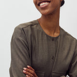 Lican-M_Deep Green Melange_Model_3