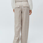 Clementa-M_Beige Check_Model_1