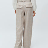 Clementa-M_Beige Check_Model_1