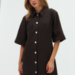 Bimalani-M_Brown Black Twill_Model_2