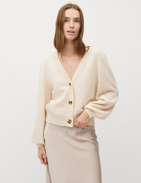 Molenda-M Knit Cardigan - Sugar Melange