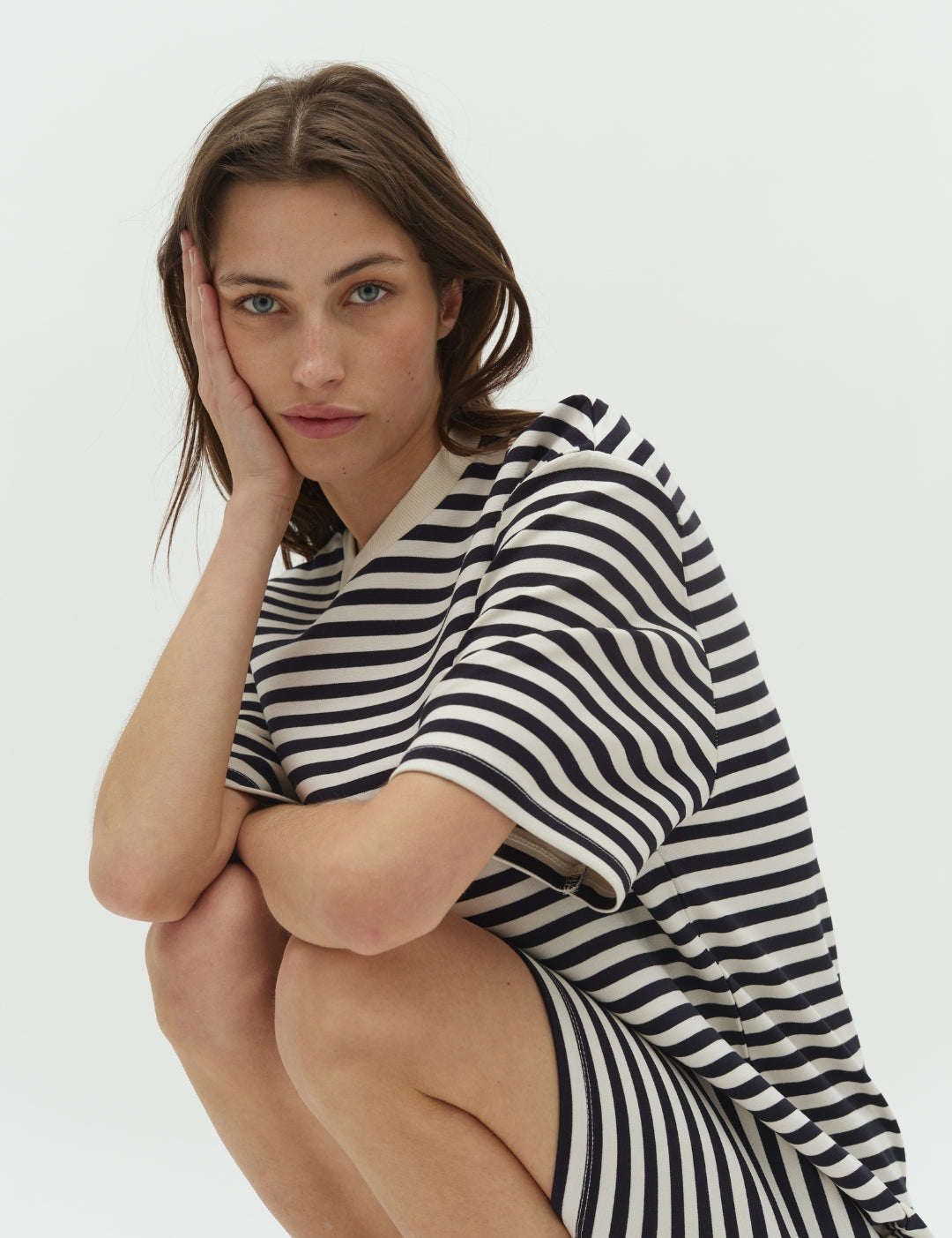 Emrys Long-M_Night Sky Sugar Stripe_Model_1