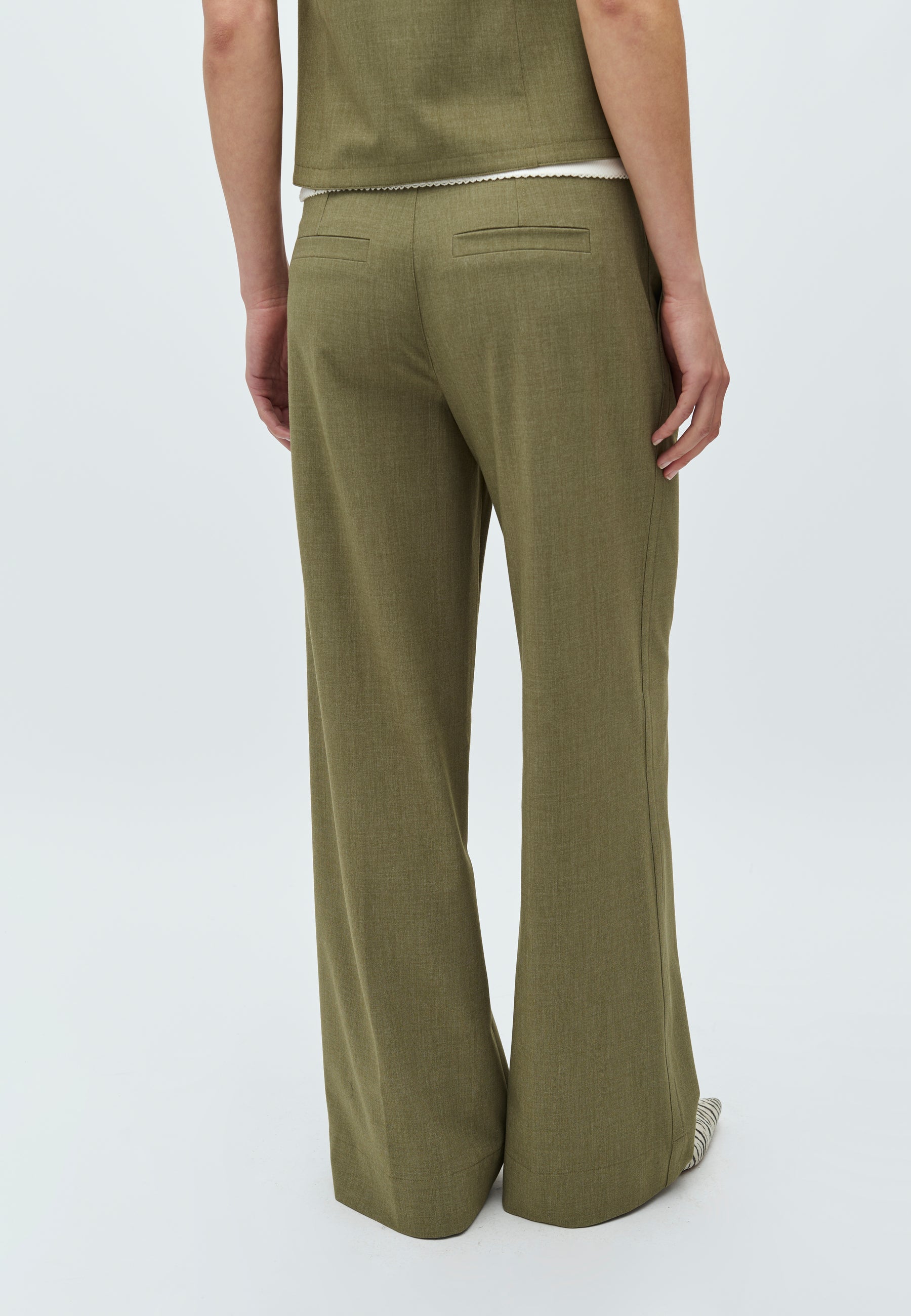 Farin-M Pants - Dusty Olive Melange