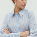 Kalanna-M_Light Blue White Stripe_Model_1