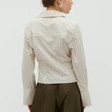 Gerri-M_Cremé Black Stripe_Model_2