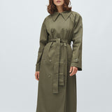 Odonna B-M Coat - Dusty Olive
