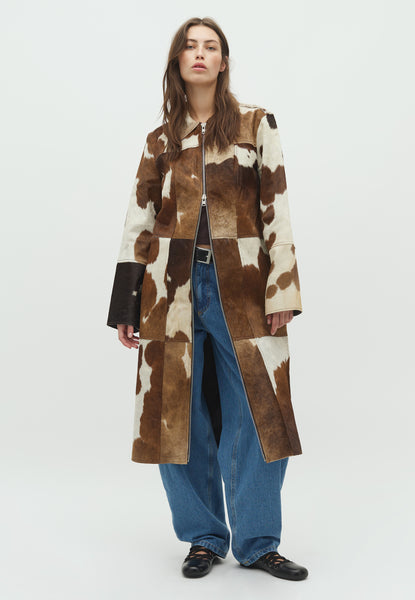 Josse-M Outerwear - Brown Cow