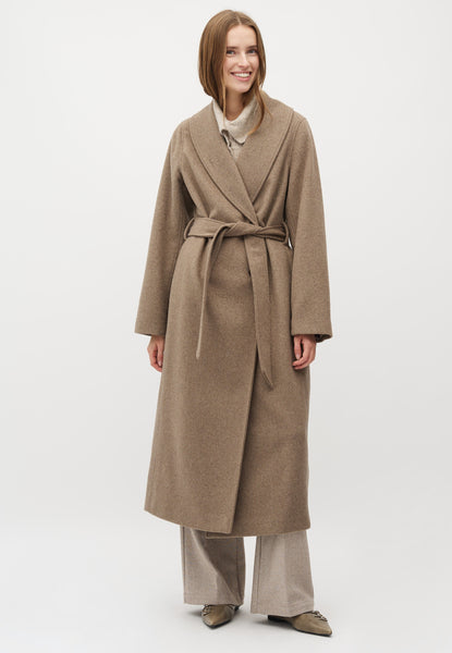 Umia-M Coat - Greige Melange