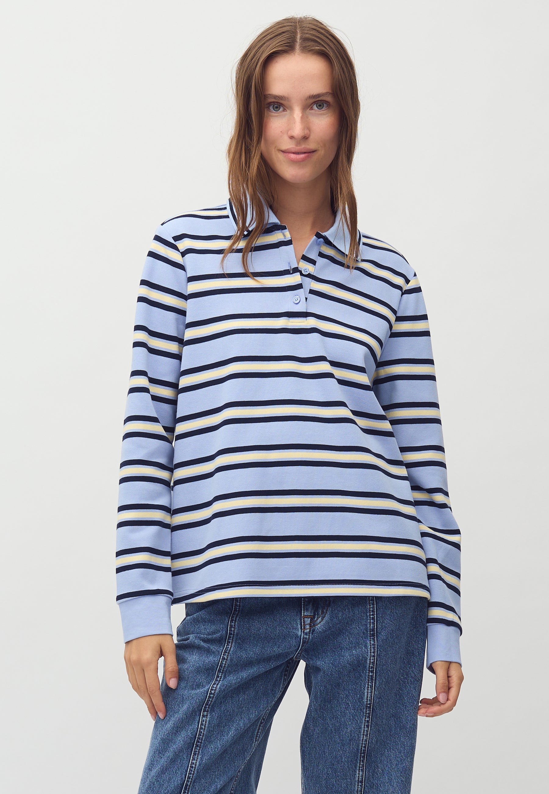 Polla-M_Cool Blue Stripe_Model_0