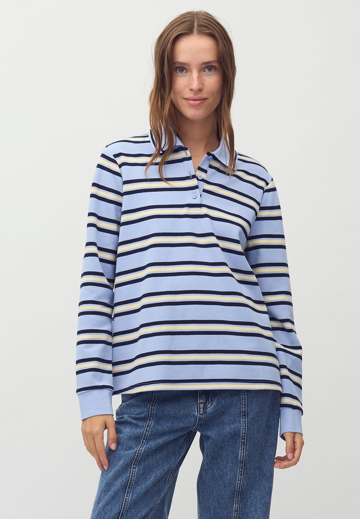 Polla-M_Cool Blue Stripe_Model_0