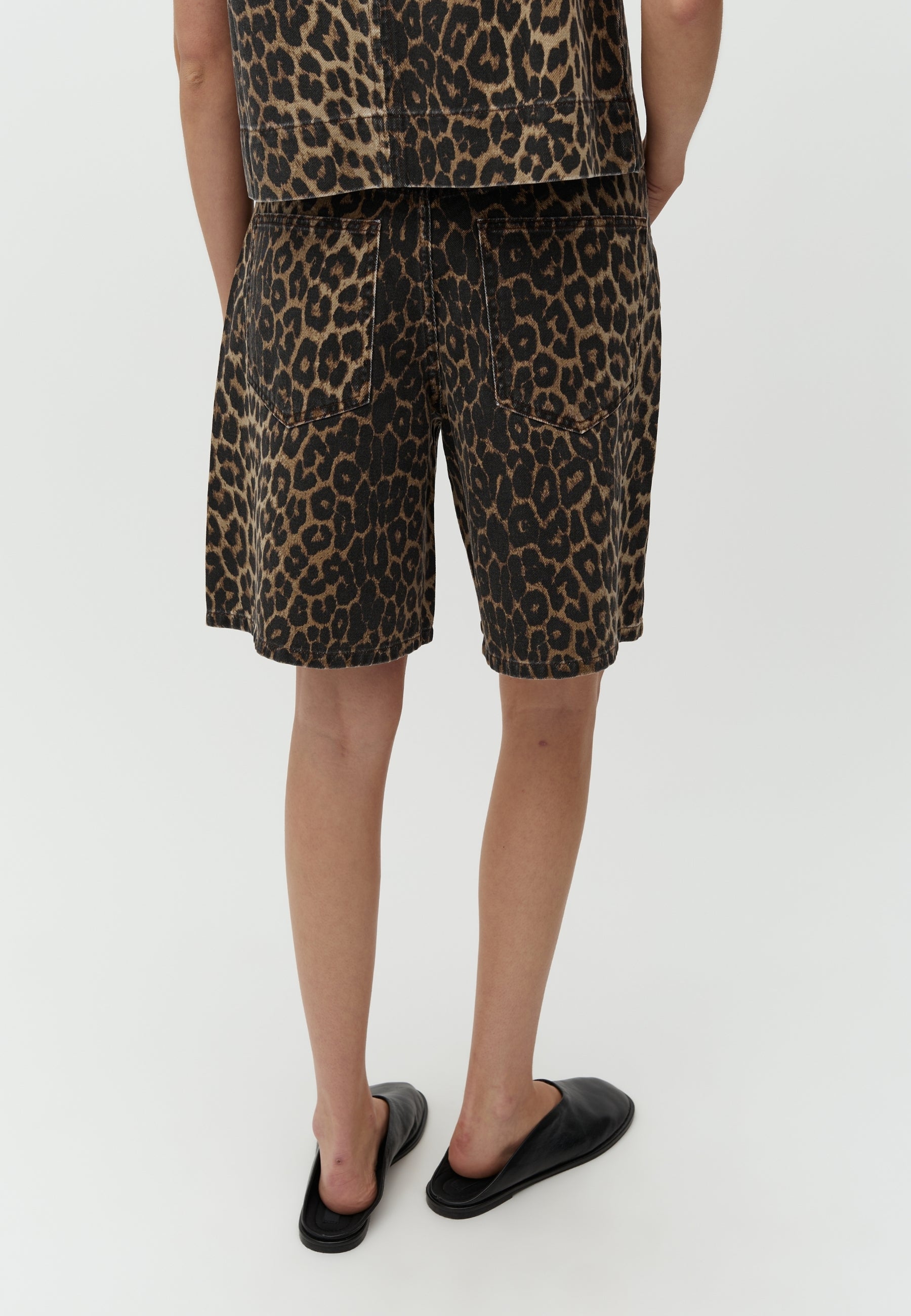 Talina-M Shorts - Leopard Mist