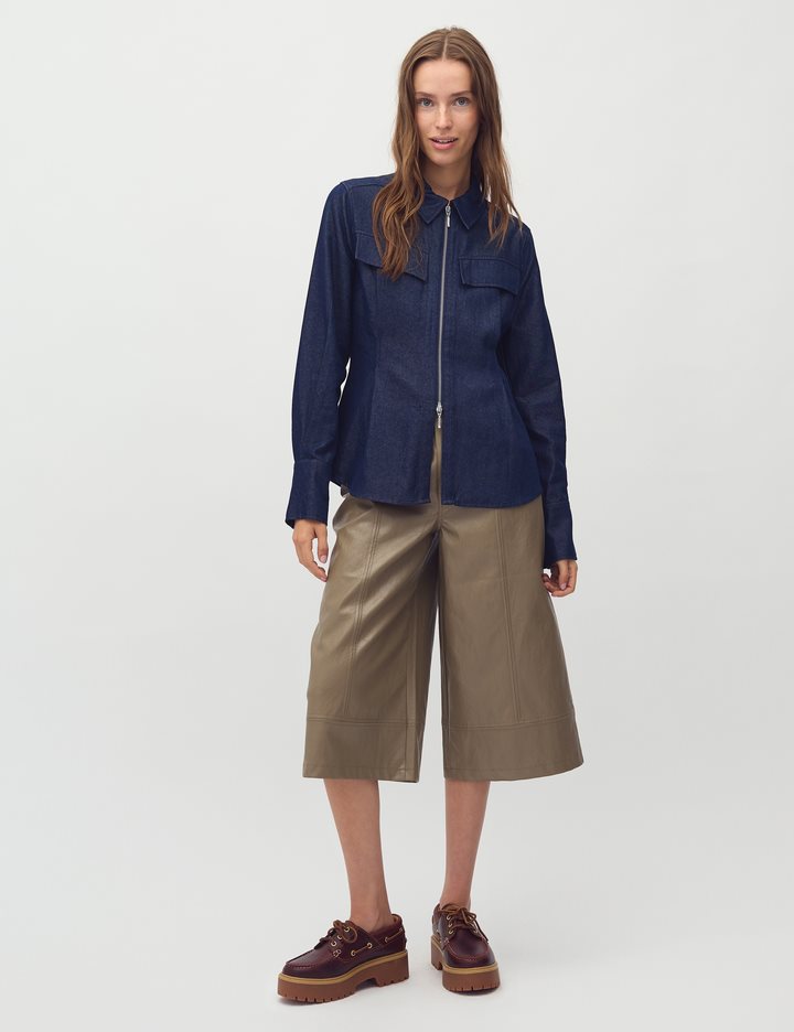 Bican-M Magnolia Overhemdblouse - Denim