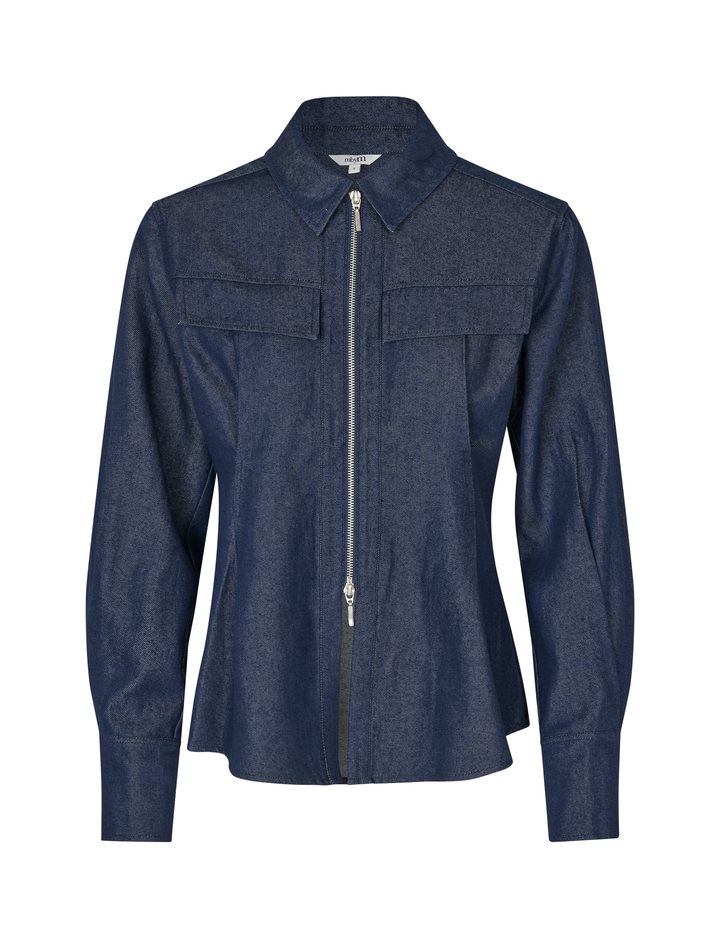 Bican-M Magnolia Overhemdblouse - Denim
