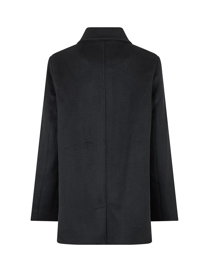 Caprice Short-M Coat - Zwart