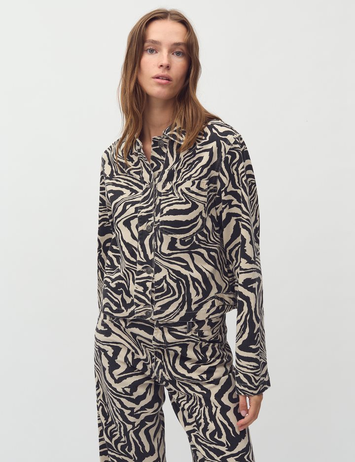 Cathalina-M Blazer-jasje - Zebra