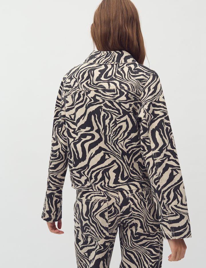 Cathalina-M Blazer-jasje - Zebra