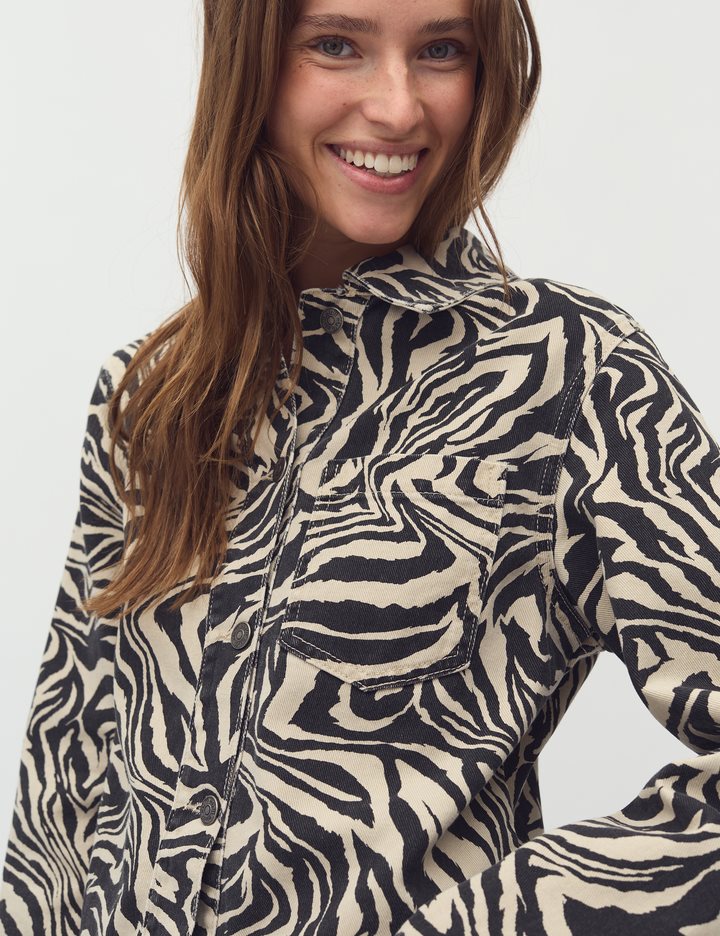 Cathalina-M Blazer-jasje - Zebra