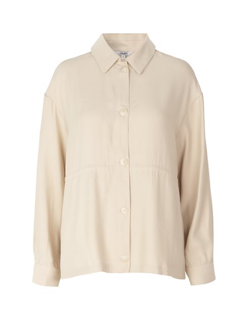 Shop Kannika Shirt Beige Mbym